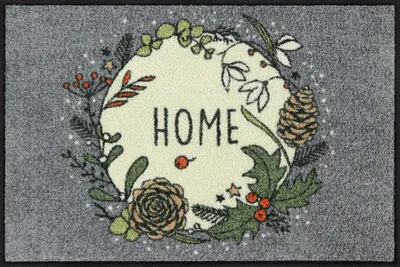Produktbild von Salonloewe Fußmatte Winter Home" grau 50x75 cm"