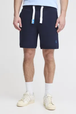 Produktbild von Solid SDBenn Herren Sweatshorts kurze Hose Shorts mit Fleece-Innenseite Kordelzug Eingrifftaschen Baumwollmischung Regular fit