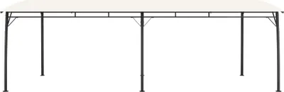 Image de vidaXL Protection solaire de jardin 6x3x2,55 m Blanc crème
