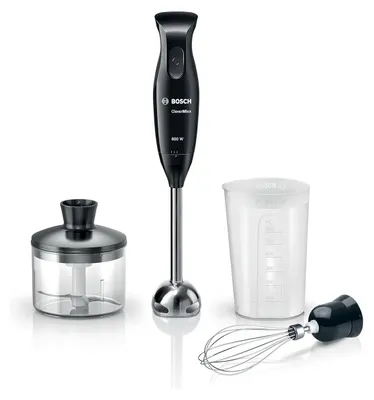 Image de Mixeur plongeant 600w noir - Bosch - MSM2650B - clevermixx