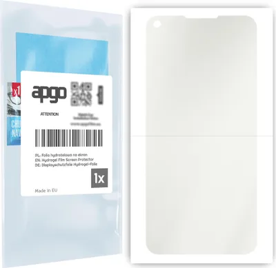 Produktbild von apgo Schutzfolie für Xiaomi Redmi Note 9 5G, Hydrogel Displayschutzfolie, mit Positionierhilfe, Hydrogel-Folie TPU 5D [Matt, Anti-Fingerprint]