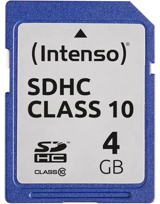 Immagine prodotto di SD Card  4GB Intenso Class10