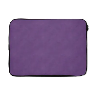 Produktbild von MuchoWow® Laptop Hülle 14 ZollLeder - Lila - Tierhaut Laptoptasche - Laptoptasche - Stoßsicher - Schutzhaube