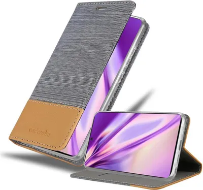 Obrázek produktu pro Cadorabo pouzdro pro Samsung Galaxy NOTE 20 Protective Case in Grey Pouzdro na mobilní telefon Book Case Cover