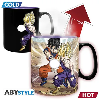 Obrázek produktu pro Dragon Ball Měnící keramický hrnek 460 ml - Gohan Cell