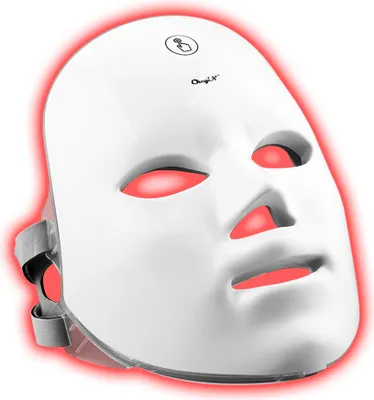 Produktbild von 7 Farben LED-Beauty Photonentherapie Maske, 7 In 1 Lichttherapie Gesichtsmaske Gesichtshautverjüngungsmaske Anti-Aging