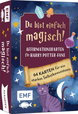Produktbild von Kartenset: Du bist einfach magisch! Affirmationskarten für Harry Potter-Fans