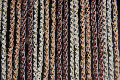 Produktbild von La Tenda AREZZO 2 Streifenvorhang braun,Maße:90 x 210 cm