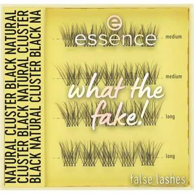 Image de Essence - Faux cils What The Fake ! - 06 Natural Cluster Black