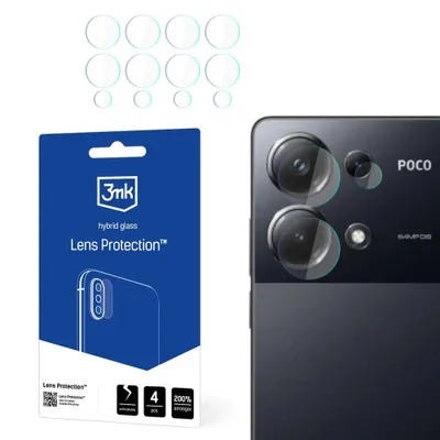 Obrázek produktu pro 3mk Lens Protection chrániče fotoaparátu pro Poco M6 Pro 4G