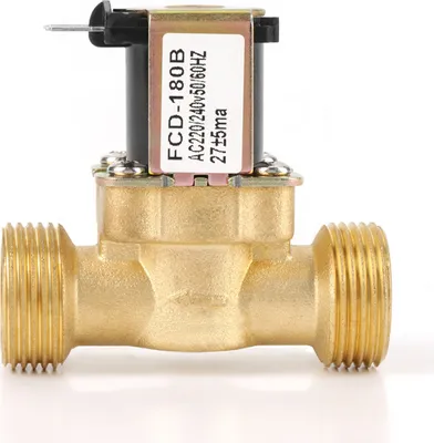 Produktbild von G3/4 2-Wege-Wassereinlass, N/C, normaler geschlossener Druck, elektrisches Magnetventil, AC 220 V, FCD-180B