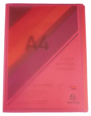 Immagine prodotto di Exacompta PP 500µ 40 tasche Chromaline DIN A4 Rosso