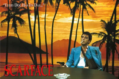 Produktbild von Scarface Poster  91,5 x 61 cm