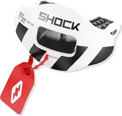 Produktbild von Shock Doctor Max Air Flow Lip Guard 3D Tether Concept Stripe