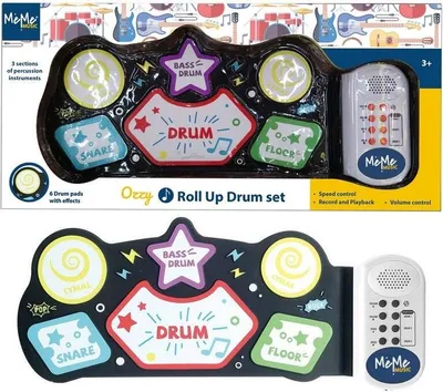 Produktbild von Spielmatte mit Schlagzeug und Aufnahmefunktion – MeMe