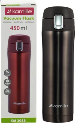 Produktbild von Thermobecher Thermosflasche Trinkflasche 450 ml KAMILLE