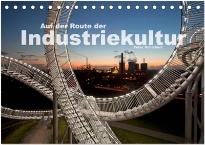 Produktbild von Auf der Route der Industriekultur (Tischkalender 2026 DIN A5 quer), CALVENDO Monatskalender