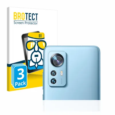 Produktbild von 3x BROTECT Schutzglas für Xiaomi 12X (NUR Kameraschutz) Schutzfolie Panzer Folie Glas Display Schutz klar