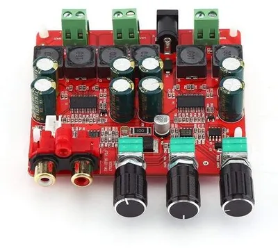 Obrázek produktu pro Stereofonní subwooferový zesilovač s čipem TPA3118 – zvuková vstupní karta pro napájení 12-26 V