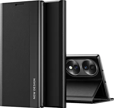 Immagine prodotto di Custodia per Honor X7B Custodia magnetica in Finto cuoio con funzione stand Nero