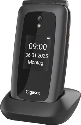 Gigaset GL795, Balken, Single SIM, 7,11 cm (2.8"), 2 MP, 1400 mAh, Schwarz