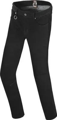 Produktbild von Bogotto Jokisu Damen Motorrad Jeans, dunkelgrau, 32/34