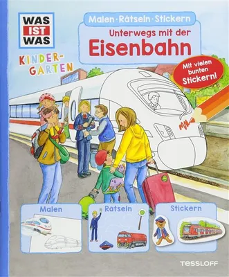 Produktbild von Schuck, S: WAS IST WAS Kindergarten Malen Rätseln Stickern U