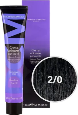 Produktbild von DCM Hair Color Cream Ammonia Free 2-0 Natural 100ml