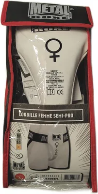 Immagine prodotto di Metal Boxe Coquille Donna Protezione per l'inguine Protezione per i testicoli