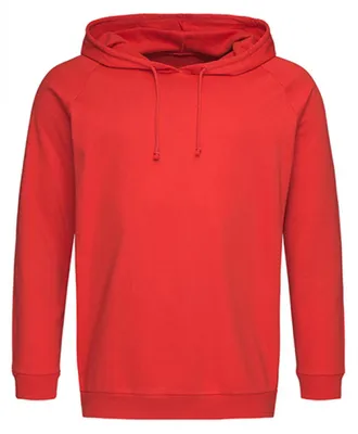 Produktbild von Stedman® - Uni Hooded Sweatshirt - Scarlet Red - M