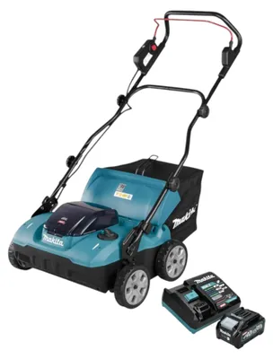 Produktbild von Makita UV 001 GM101 Akku Vertikutierer 40 V max. XGT 38 cm 50 l Brushless + 1x Akku 4,0 Ah + Ladegerät