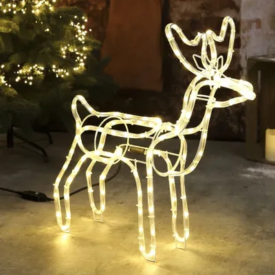 Produktbild von HI Weihnachtsbeleuchtung Rentier mit 120 LEDs