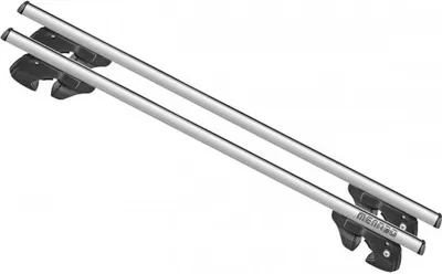 Produktbild von Menabo Sherman Silver | Dachträger Dacia - Duster III 2018+ - Aluminium - Länge 120 cm - Tragkraft 90 kg - 2er-Pack