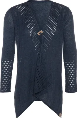 Produktbild von Knit Factory April Strickjacke - Denim - 40/42