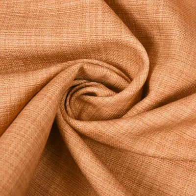 Produktbild von Gardinenstoff Meterware Dekostoff Jacquard Digitaldruck gelb 1,4m