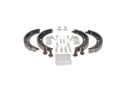 Produktbild von BOSCH 0 204 113 810 Handbremsbeläge passend für MERCEDES-BENZ A-Klasse (W169) Handbremse 164mm