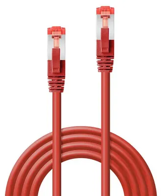 Productafbeelding van Lindy 47735 LINDY Patchkabel Cat6 S/FTP rot 3.00m