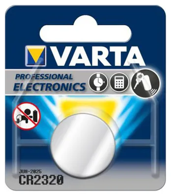Produktbild von Varta → Batterie Lithium CR2320 → Knopfzelle 3V → Ersatzbatterie 34290