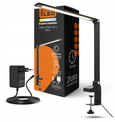 Produktbild von Smartled LED Schreibtischlampe 10W CCT Touch-Steuerung