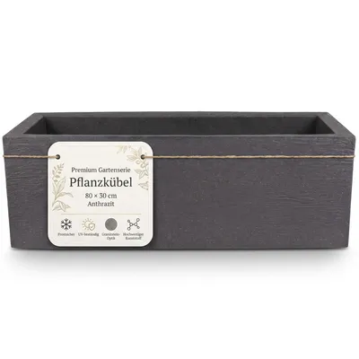 Produktbild von BigDean Blumenkübel XL 80x30cm Gefertigt in Europa