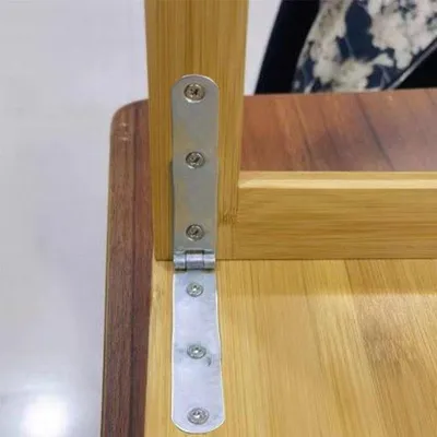 Imagen del producto de Bisagras marinas de alta resistencia – Bisagras metálicas de 270° para proyectos de puertas y bricolaje – 155x16 mm