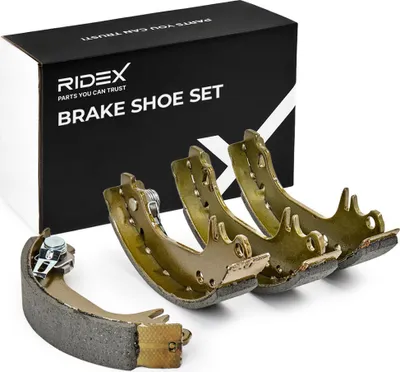Produktbild von RIDEX Bremsbackensatz Trommelbremse Hinten passend für PEUGEOT 106 II Schrägheck (1A, 1C) 70B0052