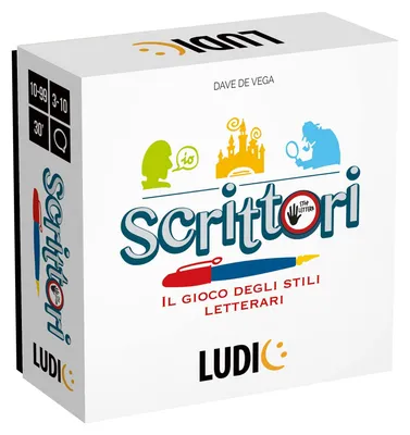 Obrázok produktu pre Ludic – Spoločenská hra pre spisovateľov, vhodná pre celú rodinu, od 10 do 99 rokov
