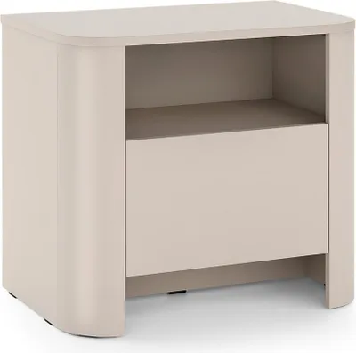 Productafbeelding van Furniture24 Nachtkastje Bari S58, kleur Kashmir, afmetingen 58 x 52 x 39 cm