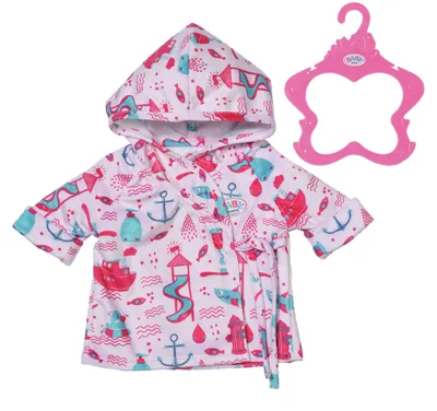 Produktbild von BABY born® Bath Bademantel 43cm, Puppenzubehör