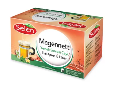 Obrázok produktu pre SELEN Magennett, 20x2g samostatne balené čajové vrecúška - 40g