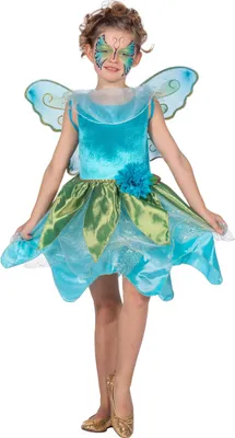 Produktbild von Schmetterling Kostüm Tier Karneval Schmetterlingskostüm Mädchen Flügel Fasching