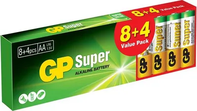 Image de Pile Super Alcaline Aa Lr6 1,5V Paquet De 12