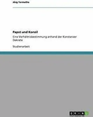 Produktbild von Papst und Konzil