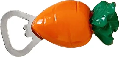 Imagen del producto de Abrebotellas con forma de dibujo animado, imán para nevera, abrebotellas magnético, adorno para cocina, utensilios de cocina, accesorios para bar, zanahoria